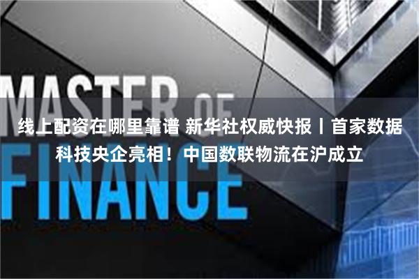 线上配资在哪里靠谱 新华社权威快报丨首家数据科技央企亮相！中国数联物流在沪成立